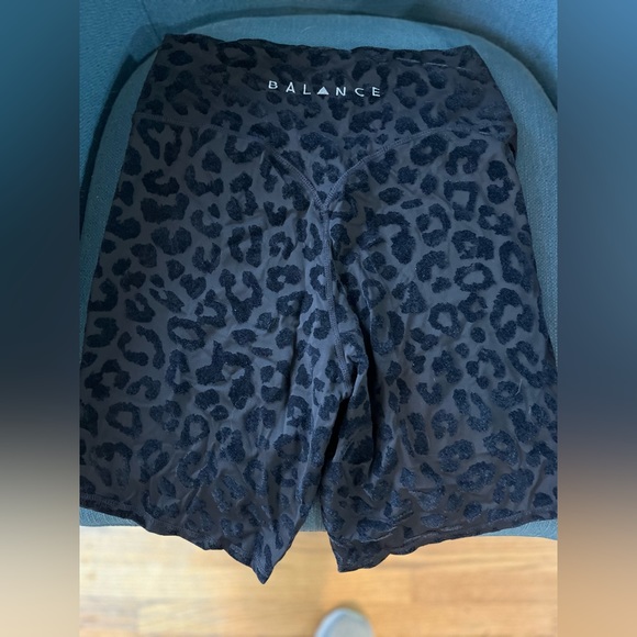 Balance Athletica Pants - Balance athletica / Vitality Brand Cheetah Biker shorts